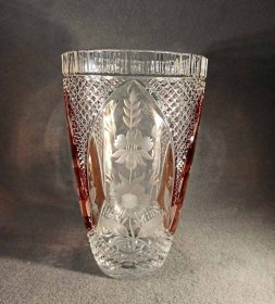 grosse-kristallvase-teilw-farbig-bernstein-ueberfangen-und-geschliffen-h-25-cm.2